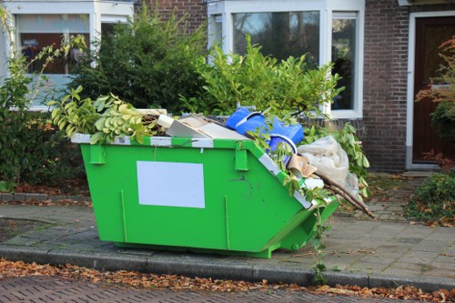 Professional house clearance service in action